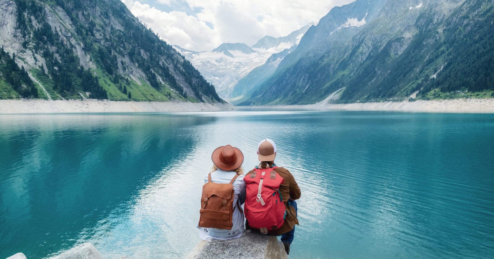 couple on vacation in Iceland